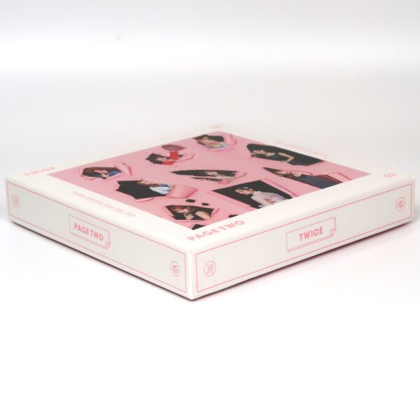 Twice - Page Two [Pink] Limited Edition Design By Chaeyoung CD