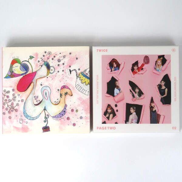 Twice - Page Two [Pink] Limited Edition Design By Chaeyoung CD