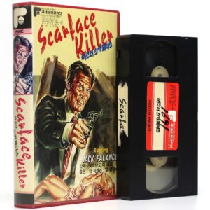 Scarface Killer (1976) Korean VHS [NTSC] Korea Jack Palance Rulers of the City