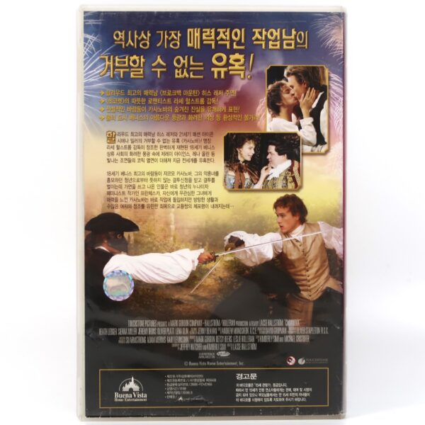Casanova (2005) Korean Late VHS Rental [NTSC] Korea Heath Ledger