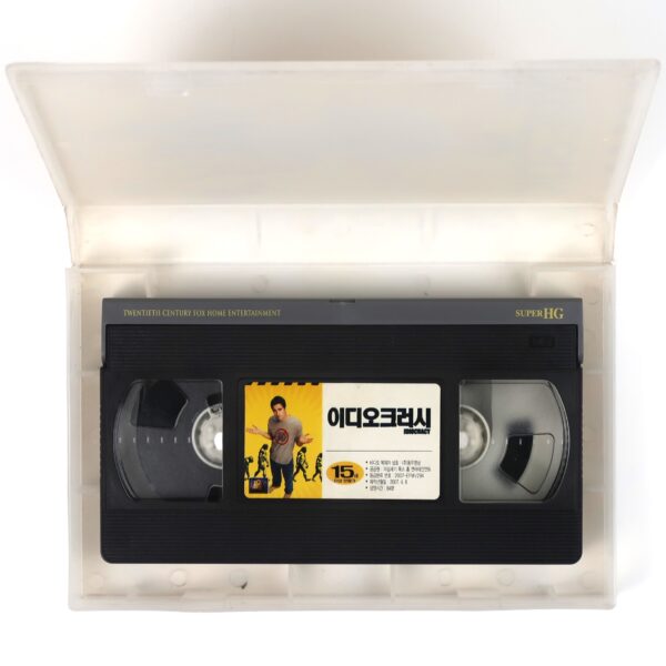 Idiocracy (2006) Korean Late VHS Rental [NTSC] Korea Luke Wilson Mike Judge