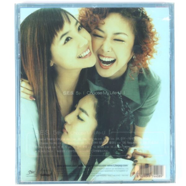 S.E.S - Choose My Life-U 5th Album K-Pop 2002 Korea