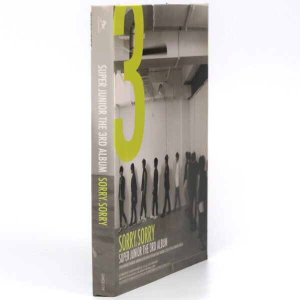 Super Junior - Sorry, Sorry Pages Signed Autographed Album CD 2009
