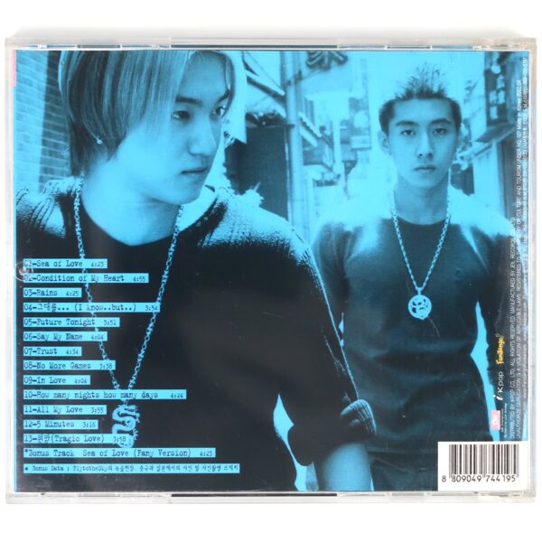 Fly To The Sky - Sea Of Love CD Album K-Pop 2002 Korea 2