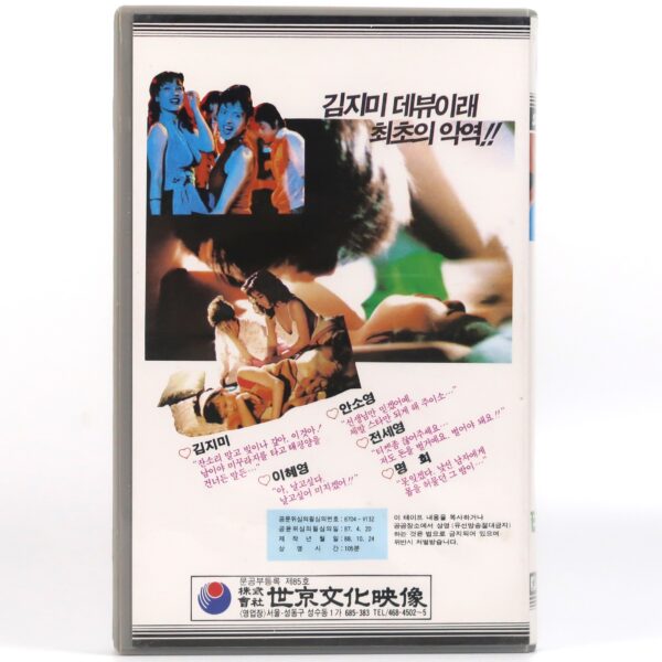 Ticket (1986) Korean VHS Rental NTSC Korea Im Kwon Taek