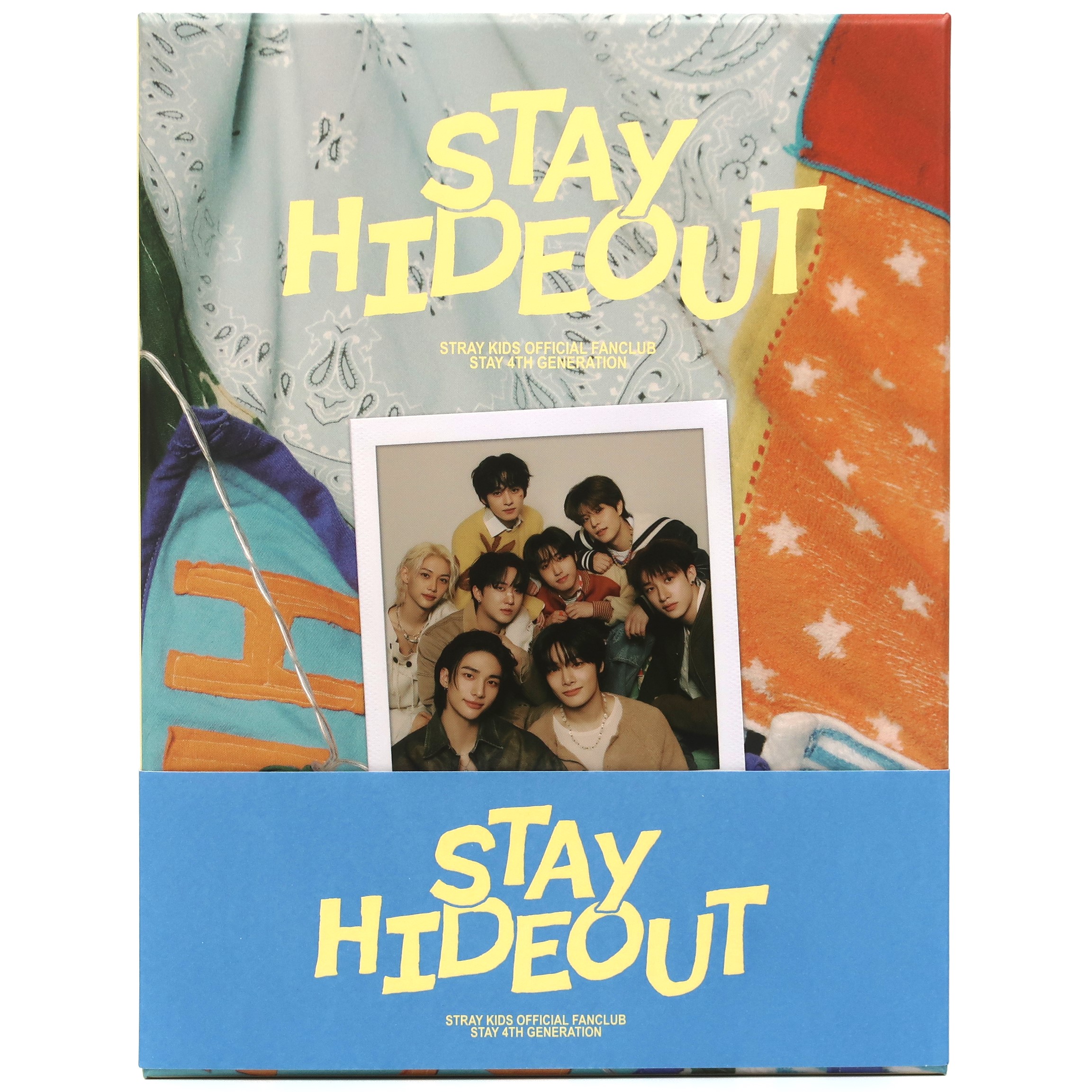 アイドル Stray Kids STAY HIDEOUT 4TH GENERATION Stray Kids Official Fanclub 4th Generation Stay Hideout Goods Set