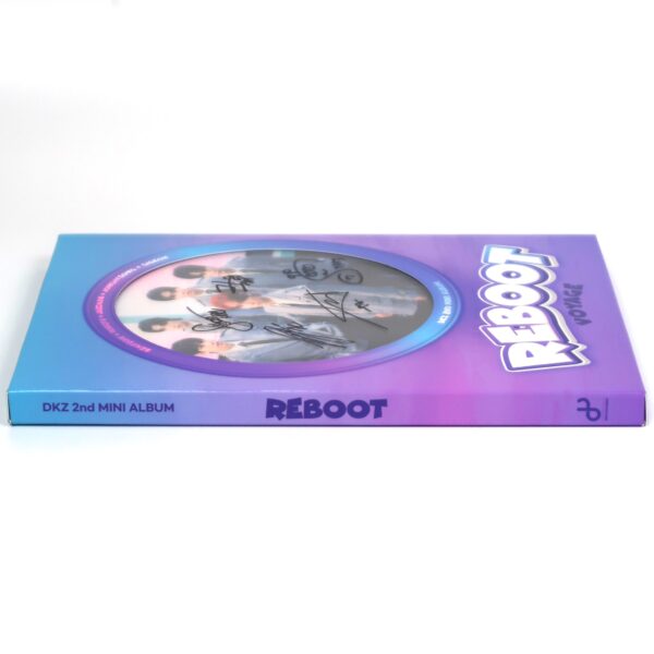 DKZ - Reboot [Voyage Ver.] 2nd Mini Album Signed CD Promo 2024 Dongkiz