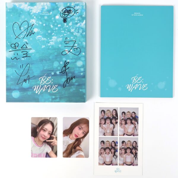 Bewave - Be;wave Signed Autographed Album CD Promo 2024 K-Pop Sing!