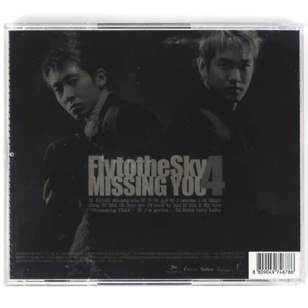 Fly To The Sky - Missing You 4th Album CD + VCD K-Pop 2003