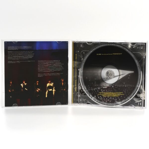 TVXQ - The 1st Live Concert Rising Sun CD Album K-Pop 2006 Tohoshinki