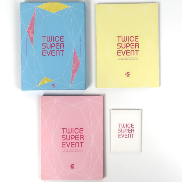 Twice Super Event DVD Set + Photocards K-Pop 2018