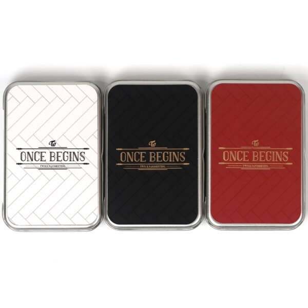 Twice Once Begins Photocard Set All Versions Tin Box A B C Lot 2017