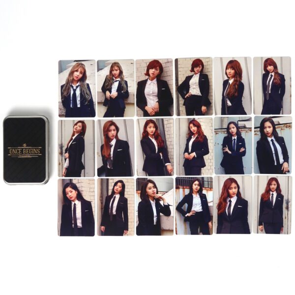 Twice Once Begins Photocard Set All Versions Tin Box A B C Lot 2017