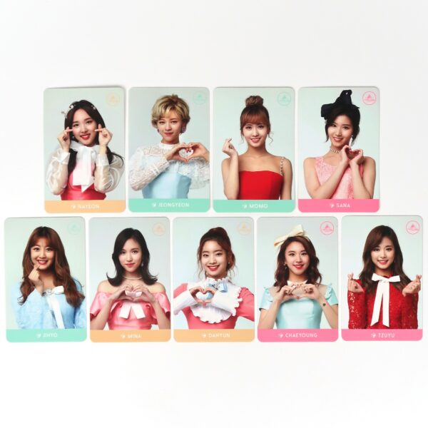 Twice Twiceland The Opening 1st Tour 9 x 2 Photocard Set Complete