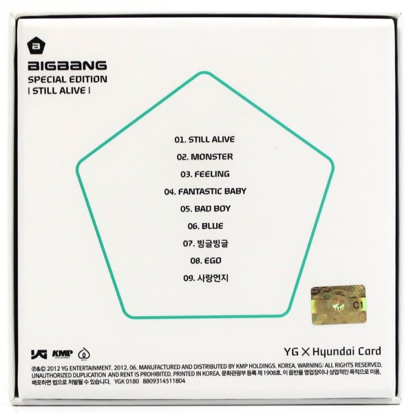 Bigbang - Still Alive Special Edition Seungri Complete Set 2012