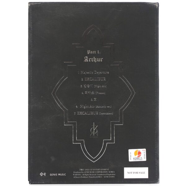 Kingdom - History of Kingdom Part 1 Arthur Signed CD Album Promo 2021