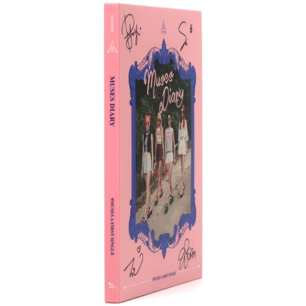 9Muses - Muses Diary Signed Autographed CD Album Promo 2016 K-Pop Nine Muses