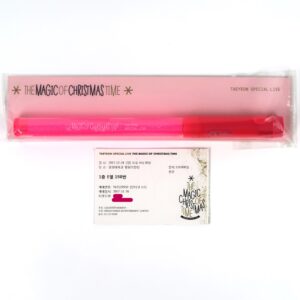 Taeyeon The Magic Of Christmas Time Concert Glowstick / Lightstick + Ticket SNSD