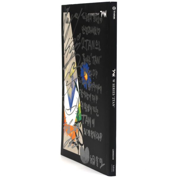 Tan - W Series 2Tan Black Signed Autographed Album Message CD Promo 2022 K-Pop