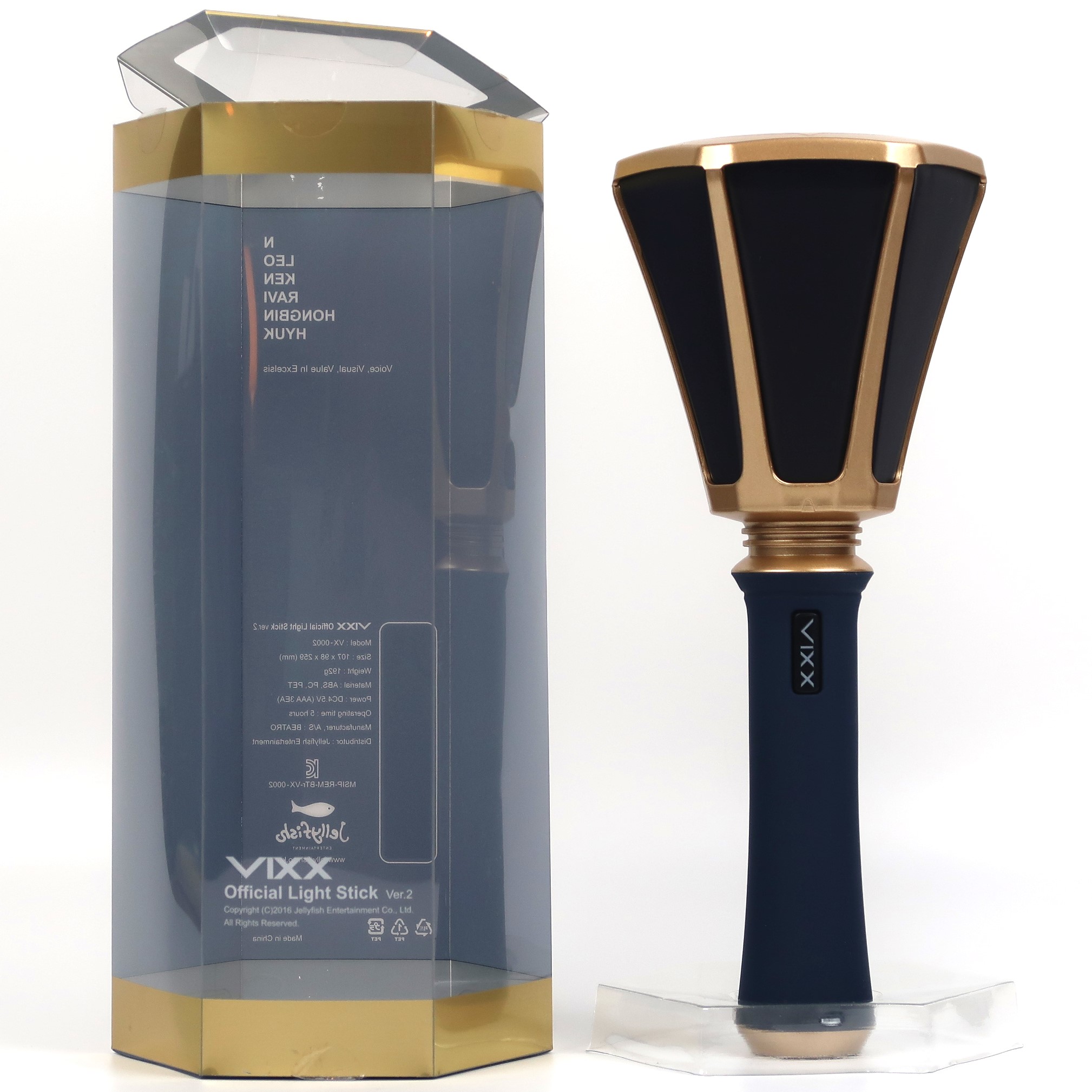 Vixx Official Light Stick Ver. 2 2016 K-Pop Lightstick - Korea Disco