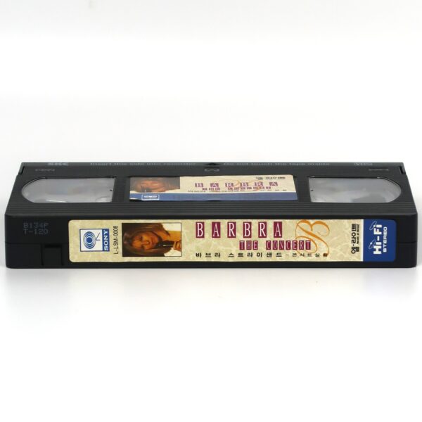 Barbra Streisand - Barbra: The Concert New York Korean VHS NTSC Korea Sony 1995