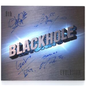 Black Hole - Evolution Signed CD Album 2019 Metal Rock Korea Blackhole