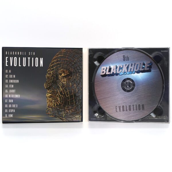 Black Hole - Evolution Signed CD Album 2019 Metal Rock Korea Blackhole