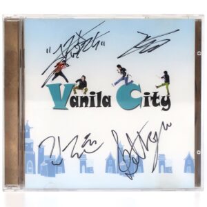 Vanila City - Jump Signed Autographed 1st Album CD Promo 2009 K-Rock K-Pop