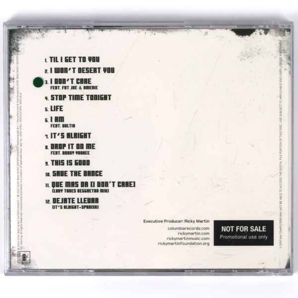 Ricky Martin - Life CD Album Korean Promo Korea