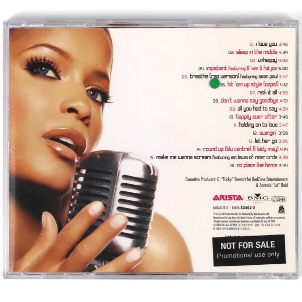 IMG_8895 Blu Cantrell - Bittersweet CD Album Korean Promo Korea