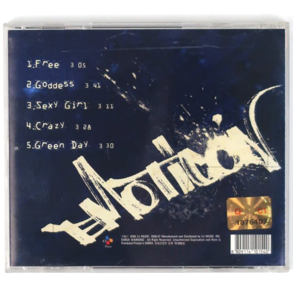 Emoticon - Green Days CD Album Korean Rock K-Rock 2006