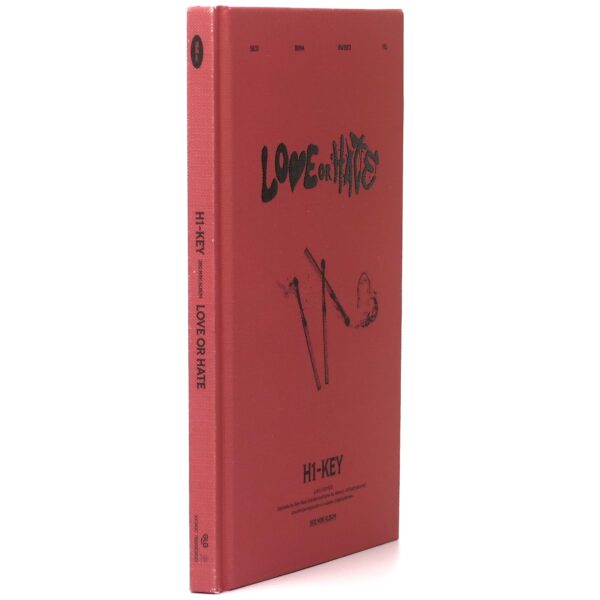 H1-Key - Love or Hate Signed Autographed CD Album K-Pop 2024