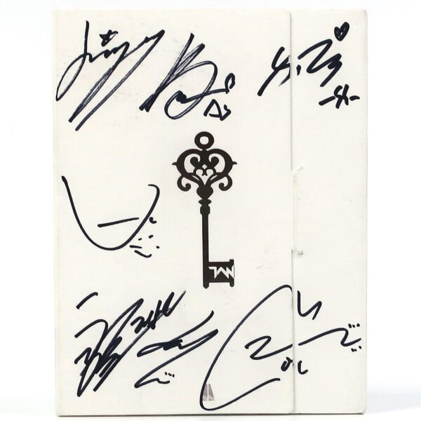 Tan - Essege White Signed Autographed QR Anniversary Album K-Pop