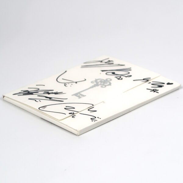 Tan - Essege White Signed Autographed QR Anniversary Album K-Pop