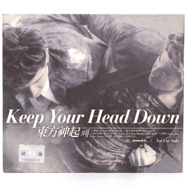TVXQ - Keep Your Head Down Signed CD Album Promo K-Pop 2011 Tohoshinki DBSK