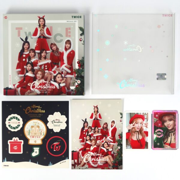 TWICE クリスマスエディション モモ トレカ momo ver. Momo) TWICE TWICECOASTER : LANE & CHRISTMAS EDITION Photocard