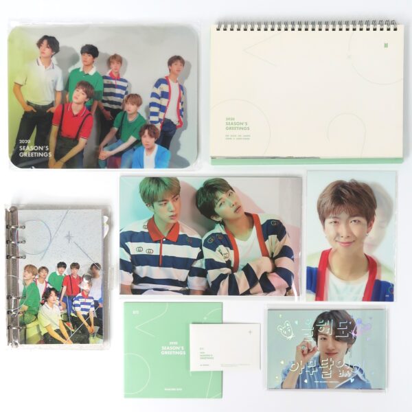 BTS 2020 Season's Greetings Complete Set RM Lenticular Card [read]