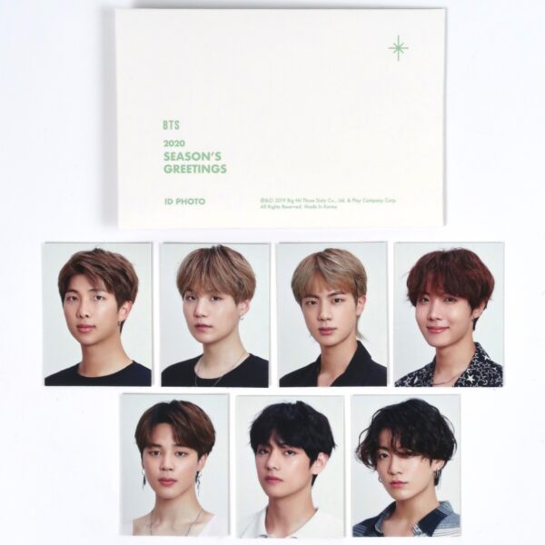 BTS 2020 Season's Greetings Complete Set RM Lenticular Card [read]