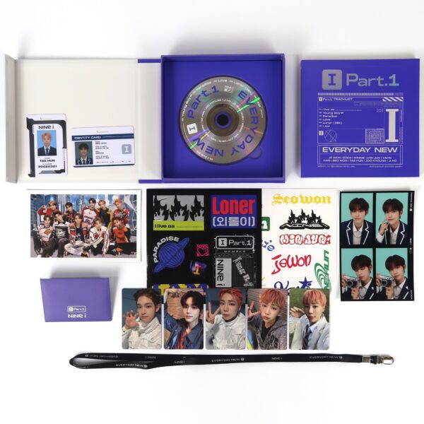 NINE.i - [I (Part.1)] 1st Mini Album CD K-Pop 2022