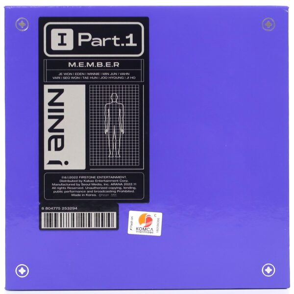 NINE.i - [I (Part.1)] 1st Mini Album CD K-Pop 2022