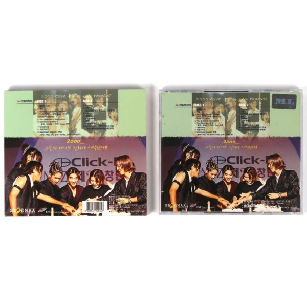 2000 Click-B In Live Festival VCD Video CD 2000 K-Pop - Korea Disco