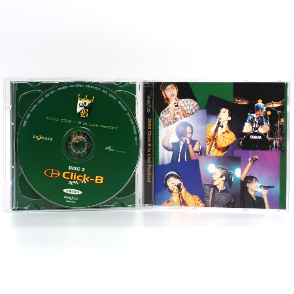 2000 Click-B In Live Festival VCD Video CD 2000 K-Pop