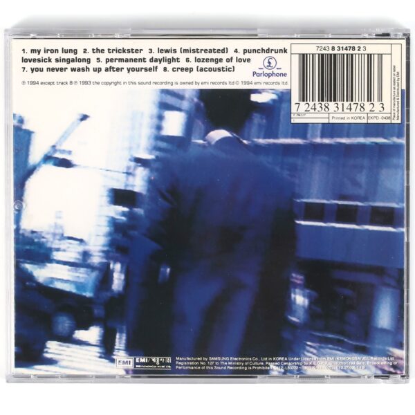 Radiohead - My Iron Lung Korean CD Album Korea