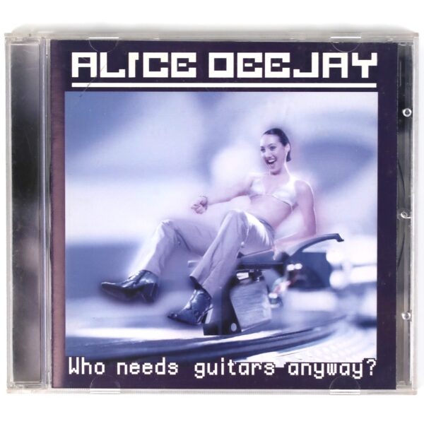 IMG_0785 Alice Deejay - Who Needs Guitars Anyway? Korean Album CD Korea
