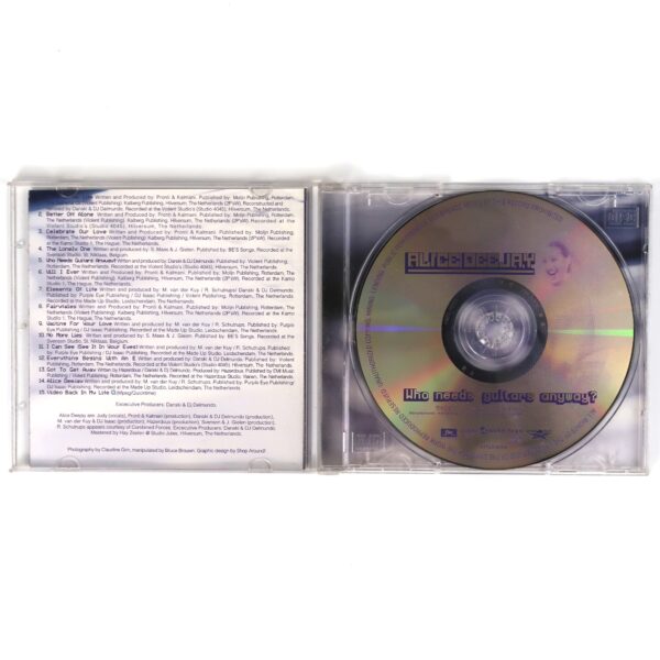 IMG_0787 Alice Deejay - Who Needs Guitars Anyway? Korean Album CD Korea