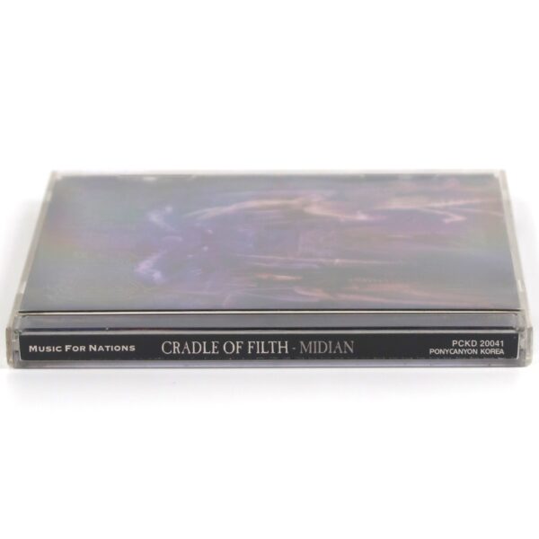 Cradle of Filth - Midian Korea CD Album + Korean Insert