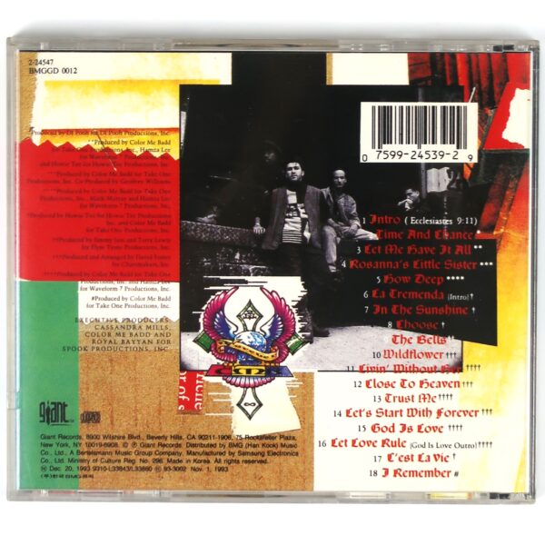 IMG_0861 Color Me Badd - Time And Chance Korean CD Album