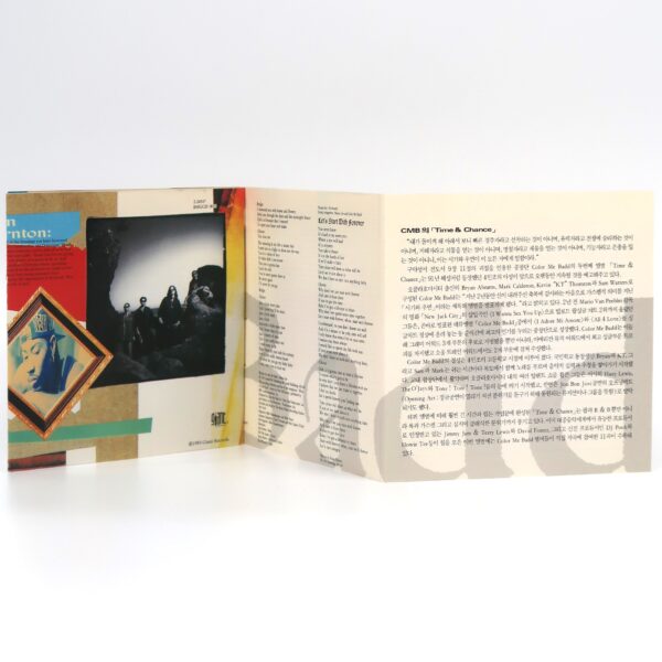 IMG_0862 Color Me Badd - Time And Chance Korean CD Album