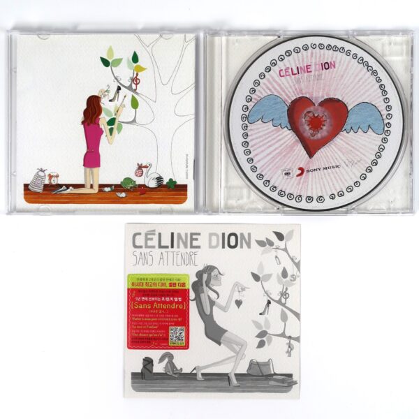 Celine Dion - Sans Attendre Korean CD Album Korea