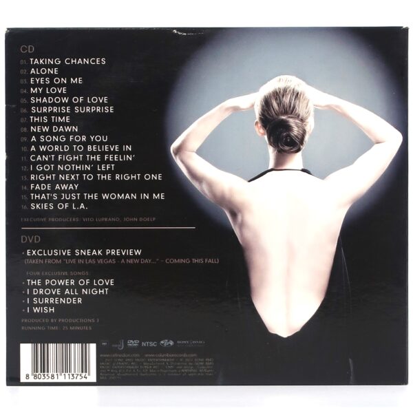 Celine Dion - Taking Chances Deluxe Korean CD DVD Album Korea